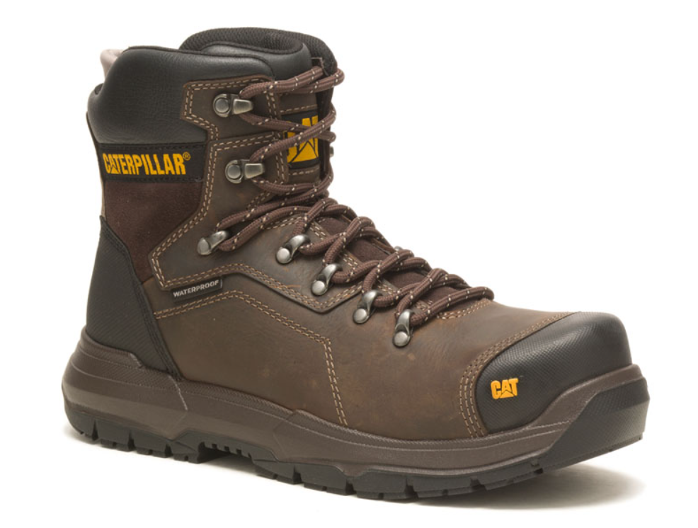CAT DIAGNOSTIC 2.0 SAFETY BOOT STEEL TOE - DARK COFFEE