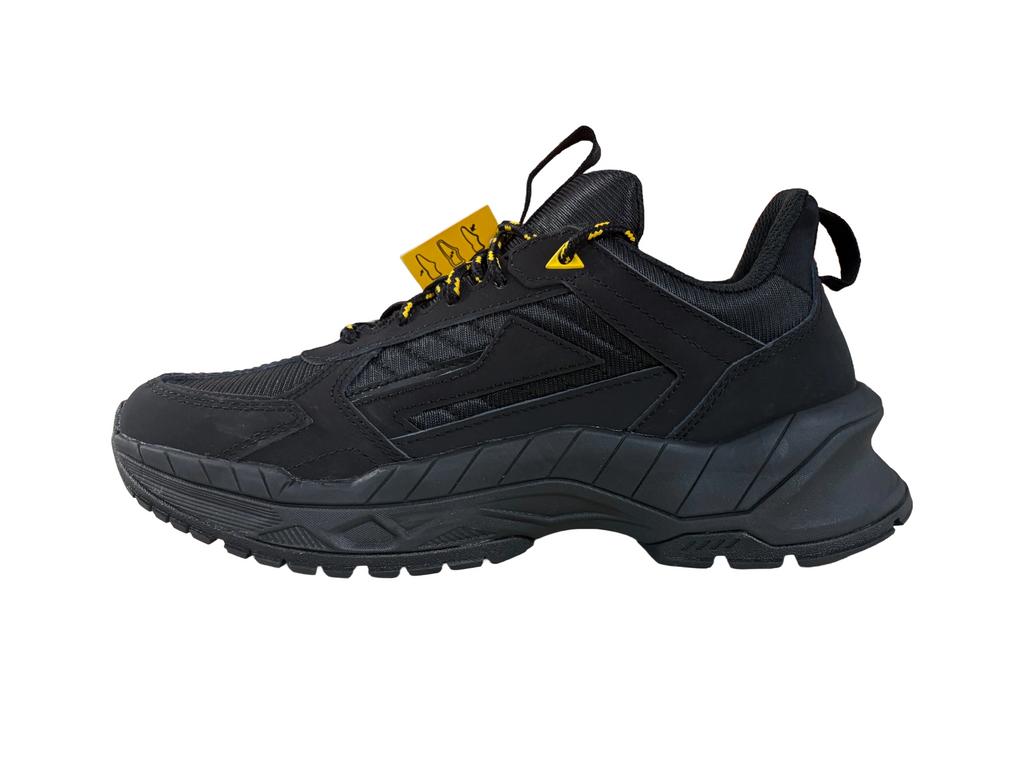CATERPILLAR AMPERAGE SNEAKER - BLACK/YELLOW