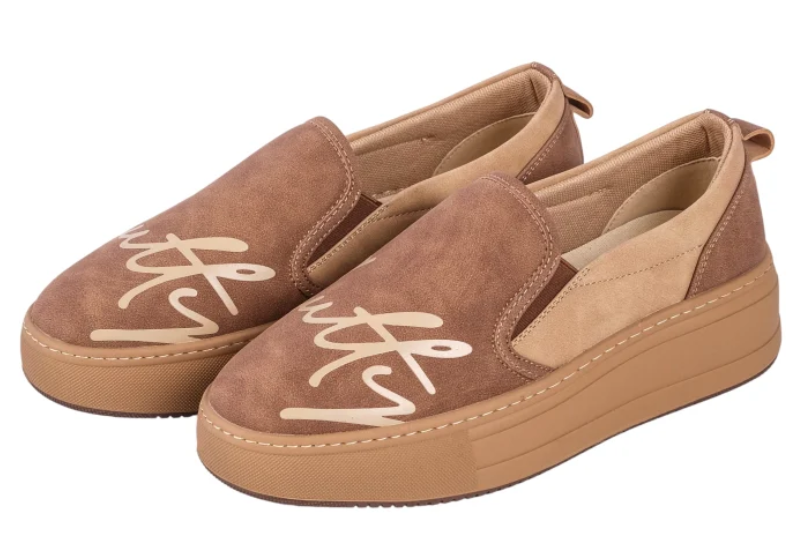 CUTTY GRANBY SLIP ON SHOE - TAUPE