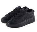 CUTTY TAMPA LOW SNEAKERS - BLACK LEATHER